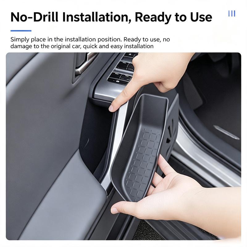 4Pcs TPU Door Inner Handle Pocket For Toyota RAV4 Wildlander 2026‑2028 Anti‑Scratch Interior Storage Accessories