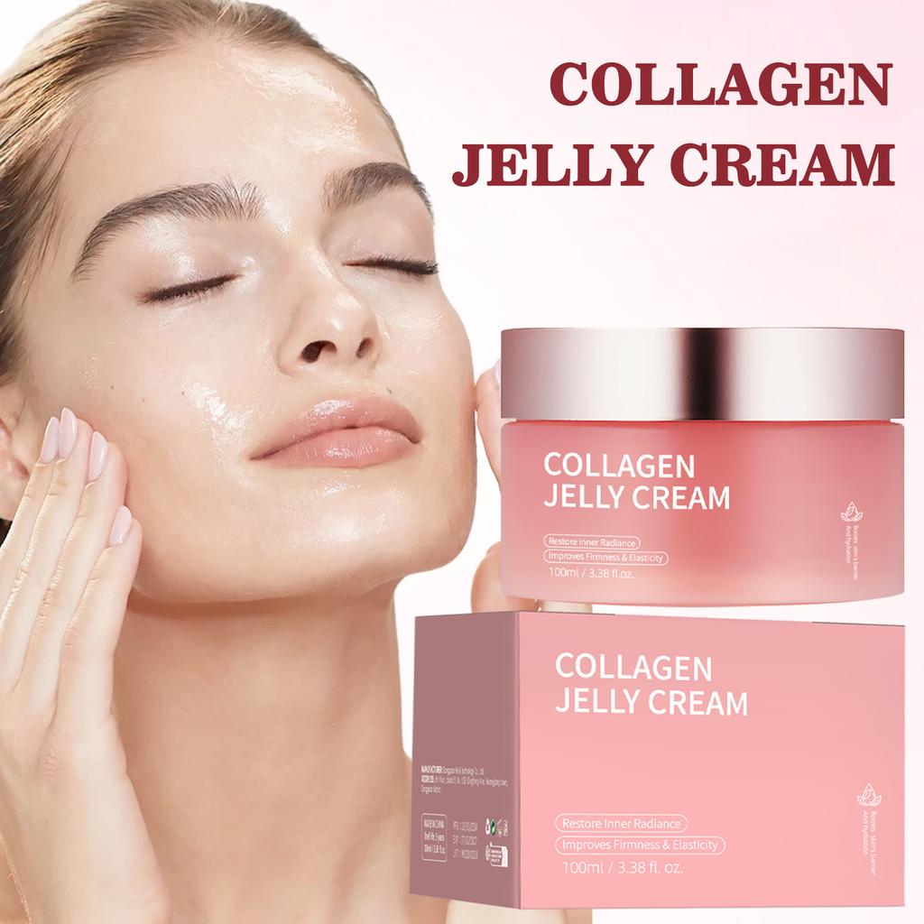 Hydrolyzed Collagen Jelly Cream Niacinamide Gel Moisturizing Facial Cream
