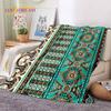 3D Lastest Nordic Turkish Bohemia Celt Soft Flannel Blankets,Throw Blanket Comfortable Blanket for Picnic Beds Sofa Home Bedroom