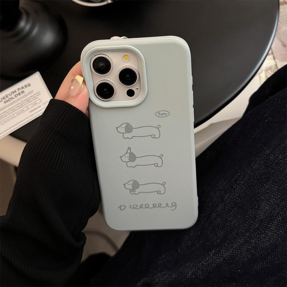 iPhone 16 15 14 Case Compatible and Suitable for 13 12promax Cute Dachshund