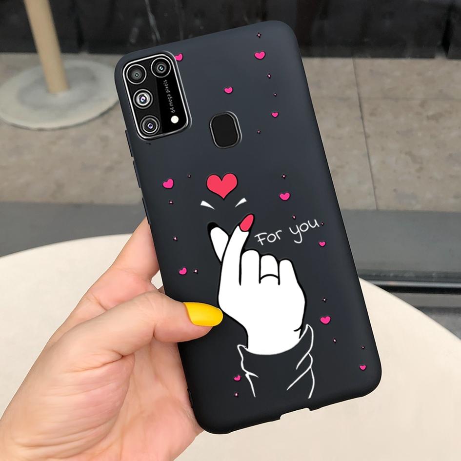 For Phone Case Samsung Galaxy M31 Prime Cover Soft Silicone Cute Phone Back Cases For Samsung M31 SM-M315F F41 M 31 Bumper Shell