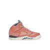 Air DJ Khaled x Jordan 5 Retro PS We The Best — Детские кроссовки Crimson Bliss Orange Leche-Blue Sail DV4980-641