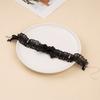 Korean Original Rivet Lace Bow Choker, Avant-Garde Streetwear Clavicle Necklace