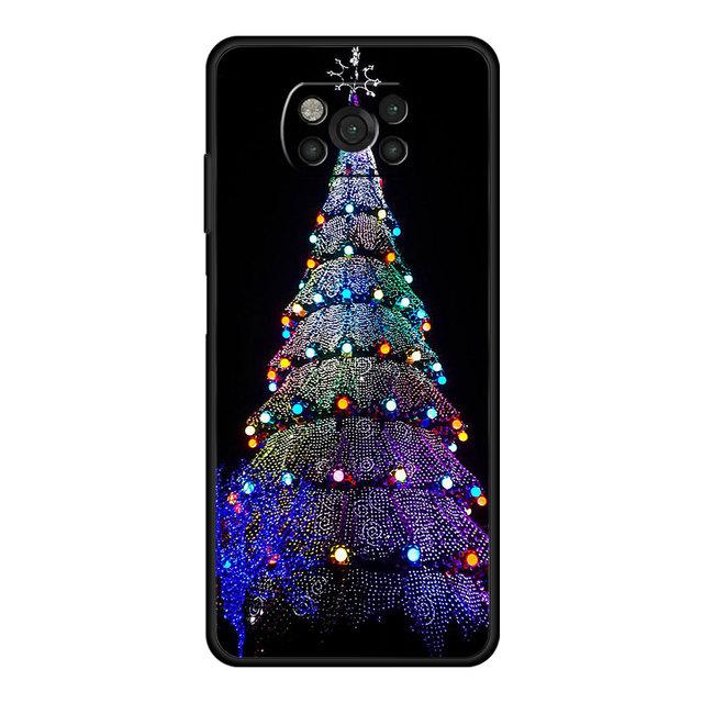 Чехол для телефона Xiaomi Poco X3 X4 Nfc M3 M4 Pro F3 F4 Gt F1 для Mi 12 11t 10t 9t 11 Note 10 Lite Shell Merry Christmas Tree Deer