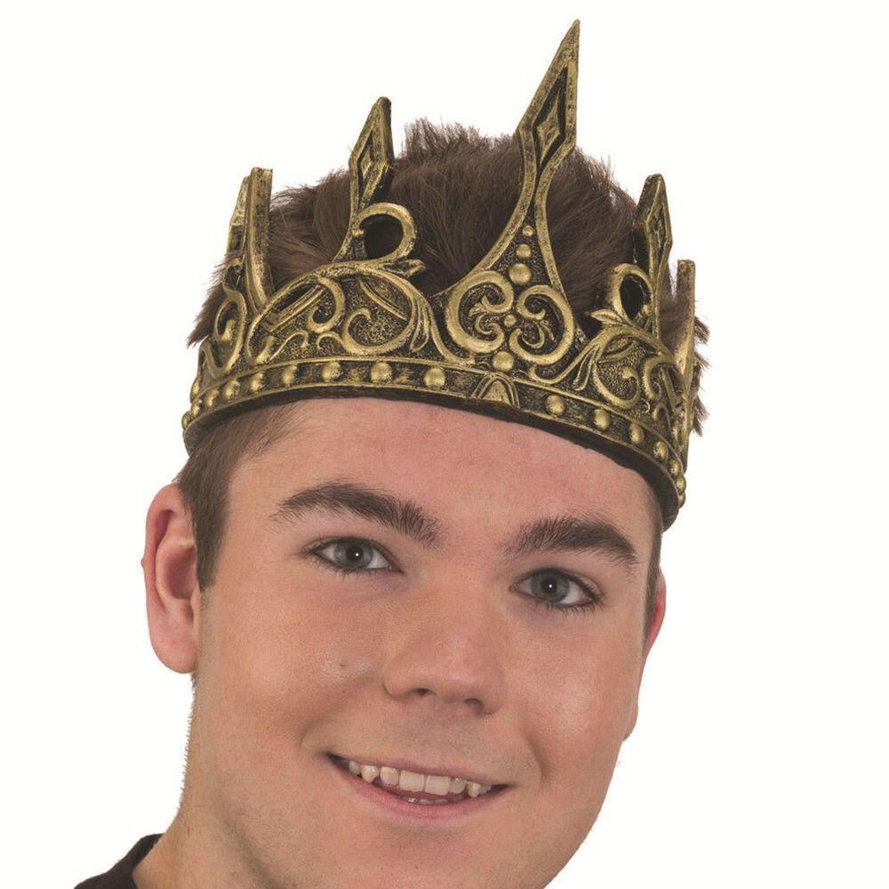 Корейский стиль Корона короля Бар-мицва Круглые тиары Ретро ПУ Короны принца Подарок для девочек