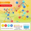 45/150/300Pcs Large Particles Interlocking Beads Blocks 3D Kids Construction Toys  For Kids