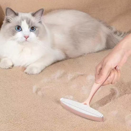 Двусторонняя щетка для удаления катышков с одежды и шерсти домашних животных с медной головкой, для ткани, для удаления волос и пыли с одежды, мебели, автомобильных сидений