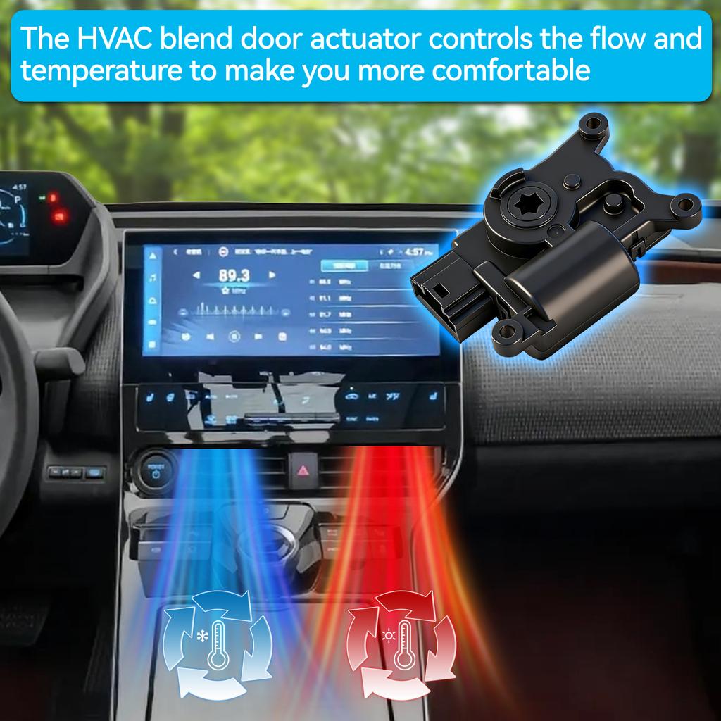 Привод управления заслонкой смешивания воздуха отопителя HVAC для A3 A4 Q2 TT Seat Ateca Leon Skoda Karoq Octavia VW Arteon Golf Passat Tiguan Touran 5Q0907511A