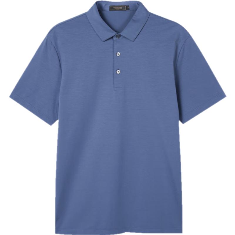 YOUNGOR Мужская футболка с коротким рукавом в стиле business casual