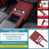 For GWM TANK 300 2021-2025 Central Gear Shift Panel Wireless Charging Silicone Storage Box Interior Accessories Upgrade Parts