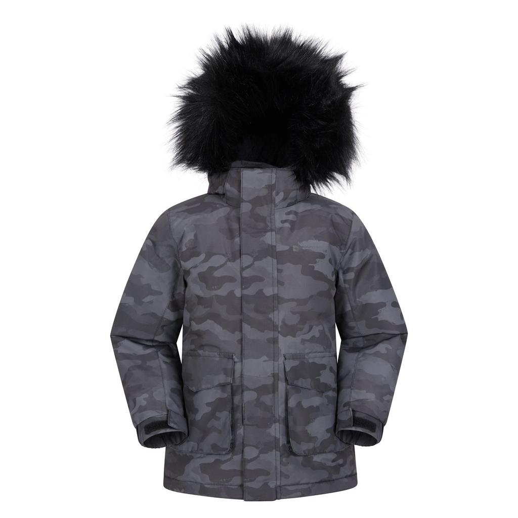 Mountain Warehouse Childrens/Kids Ranger Camouflage Water Resistant Jacket