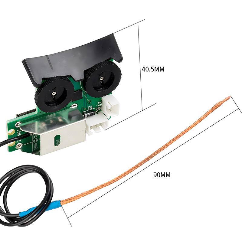Система звукоснимателя для акустической гитары для Vt1 хвостовой звукосниматель эквалайзер DIY тюнер пьезо-звукосниматель система эквалайзера с микрофоном бит-борд