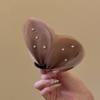 Sweet Rhinestone Mesh Shark Clip Cloth Women Hairgrips Beach Butterfly Petals Hair Claw  Women