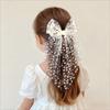 Princess Style Bow Hair Clip Lace Headwear Lovely Swallowtail Bow Hairpin  Wedding Season