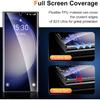 UniqueMe [2+2+1 шт.] Совместимый для Samsung Galaxy S23 Ultra 6,8 дюйма Защитная пленка для экрана Гибкий ТПУ, Защитное стекло для объектива камеры с установочной рамкой,