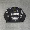 Унисекс легкая повседневная ветровка Corteiz Alcatraz Team Collab с капюшоном