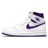 Air 1 High OG Court Purple Women Sneakers White CD0461-151