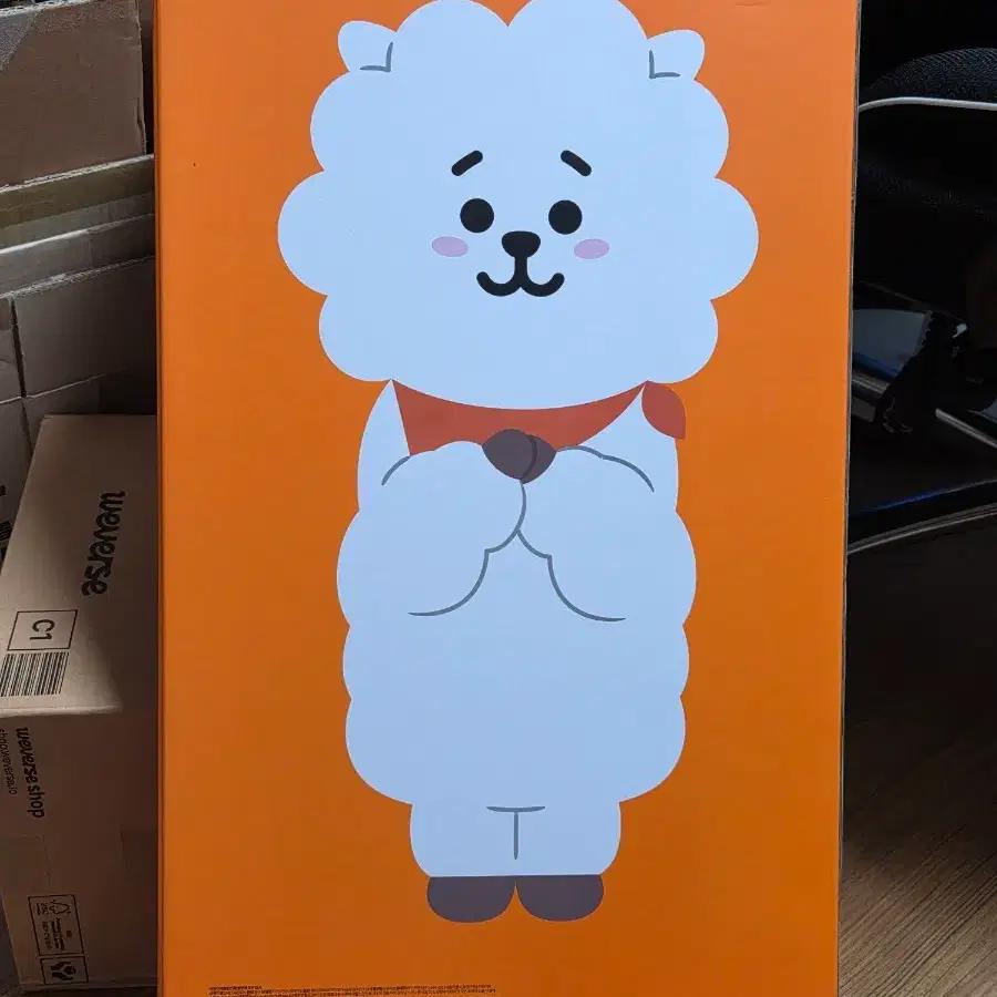 BTS BT21 RJ Jumbo Standing Unused Rare