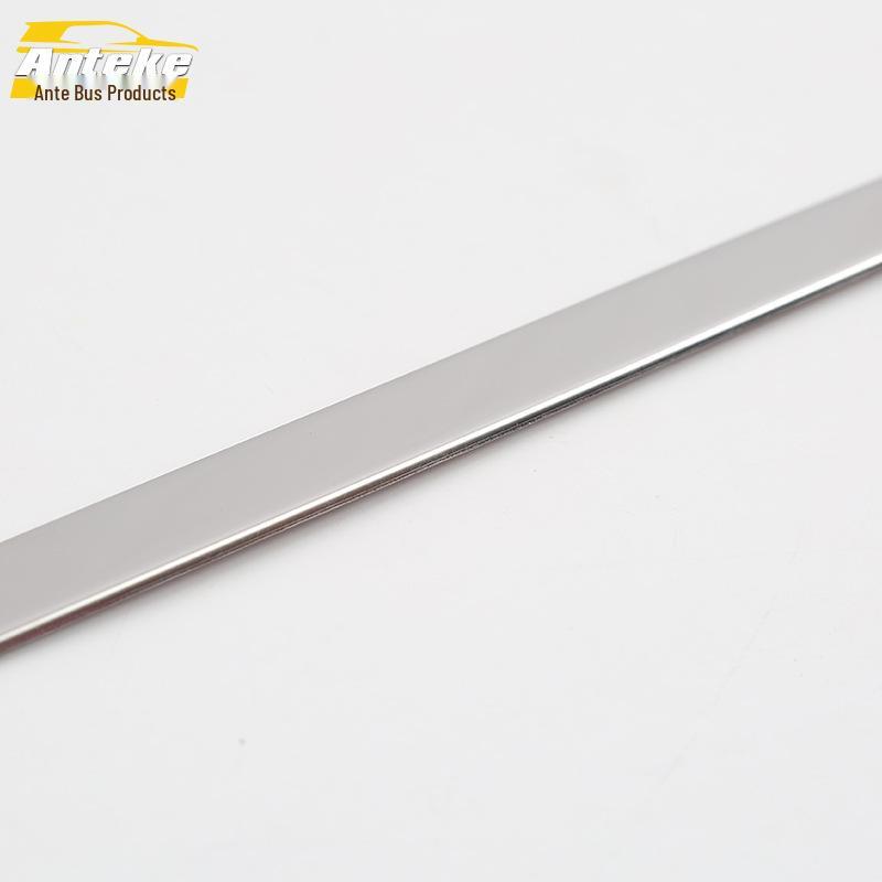 Compatible Tailgate Trim for 15 Ford Focus Sedan Models - Rear Trunk Bumper Protector Strip