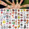 10sheets Ball Games Basketball Soccer Tattoo Stickers For Face Arm Body Temporary Waterproof Tattoo Stickers Boys Creative Gifts
