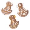 Steel cookie cutter chick 7 cm
