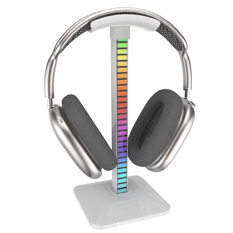 RGB-стойка для игровых наушников с активацией звуком и подсветкой окружающей среды