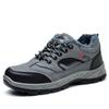 Breathable Mesh Steel Toe Safety Shoes: Fashionable, Anti-Smash, Anti-Puncture, Wear-Resistant Protective Footwear for Work.