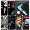 Чехол для samsung s21 Galaxy s20 fe s21 ultra s20 s22 s10 s8 s9 plus s22ultra Note 20ultra 10plus Чехлы Jkaisen Role Gojo Sukuna