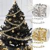 New Transparent Crystal Bead Garland Acrylic Handicraft Crystal Bead String Wedding Party Decor Iridescent Christmas Decorations
