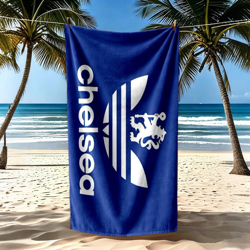 Chelsea Beach Towel Quickdry Soft Microfiber Comfortable Lightweight Suitable For Sports Travel Swimming Yoga Bathroom Beach And Pool