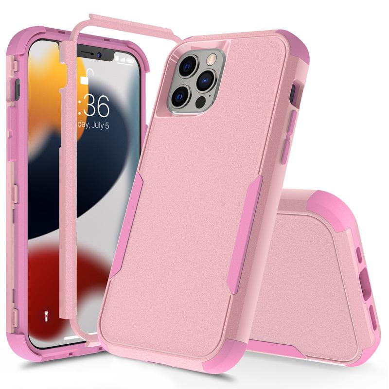 3-слойный чехол для iPhone 15, 14, 13, 12, 11 Pro Max Mini XR XS Max 8, 7 15Plus SE, 2020, роскошная броня, противоударные мягкие бамперы, твердый чехол