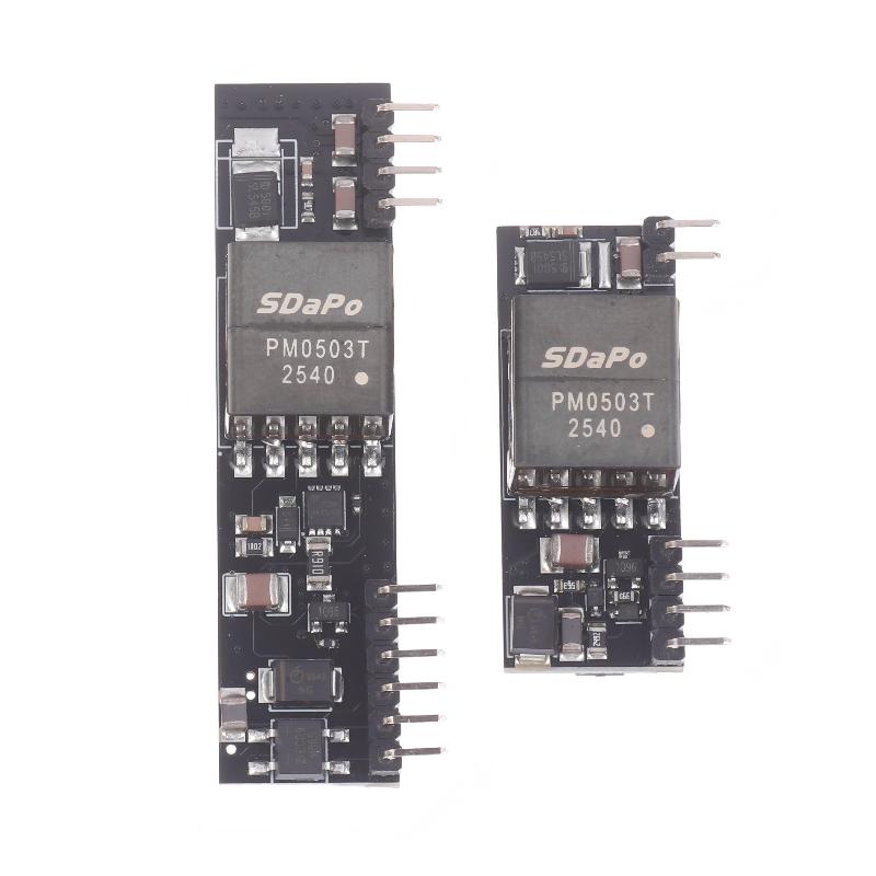 Dp1435 Dp9700 5V 2.4A PoE-модуль Стандарт IEEE802.3Af Af Изолированный PoE-модуль Без конденсаторов Поддерживает 100M 1000M PoE-модуль