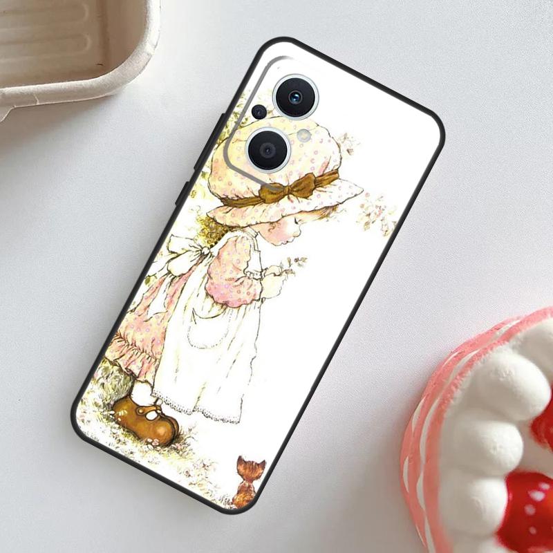 Sarah Kay pattern Case For OPPO Reno 7 8 6 5 4 Lite 8T 4Z 5Z 11 F 10 Pro OPPO Find X6 X5 Pro X2 X3 Neo Cover