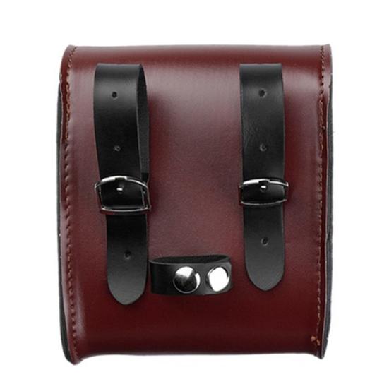 Водонепроницаемая универсальная мотоциклетная седельная сумка из искусственной кожи для хранения багажа