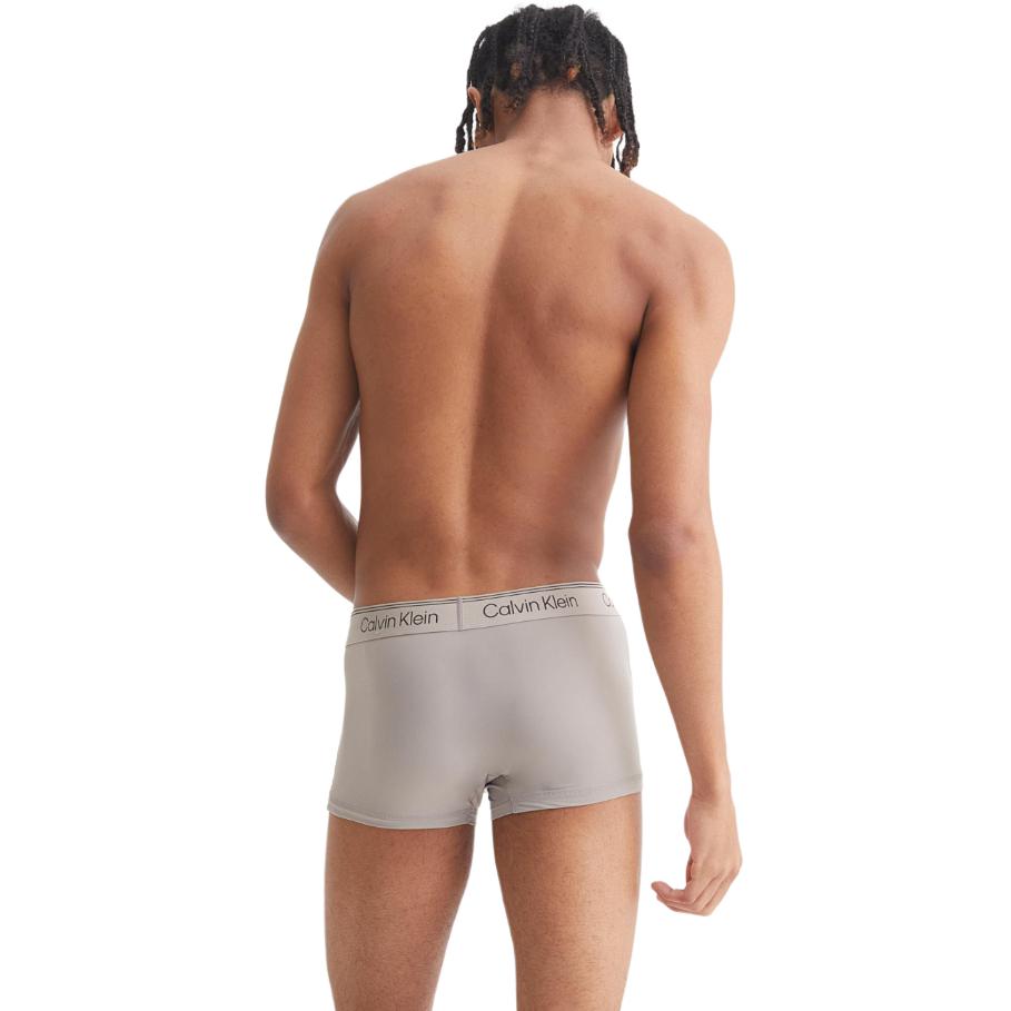 Calvin Klein Крутые комфортные жаккардовые шорты-боксеры мужские нижнее белье серые NB32350SO