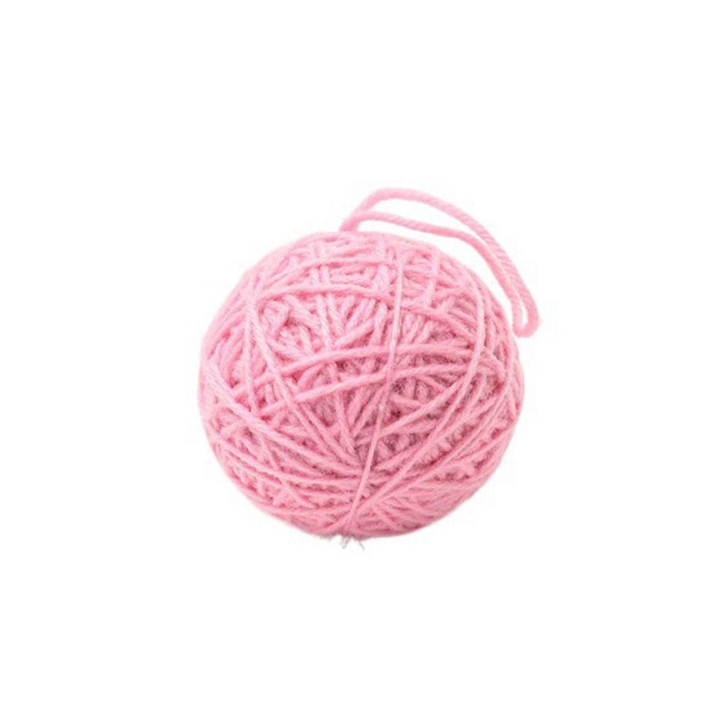 1.97inch Christmas Yarn Ball Hand-wound Christmas Tree Pendant Christmas Woolen Ball Window