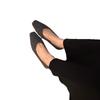 Low-heeled French Light-mouth Single Shoes Women's Shoes Spring 2025 New Temperament Versatile Woolen Evening Shoes