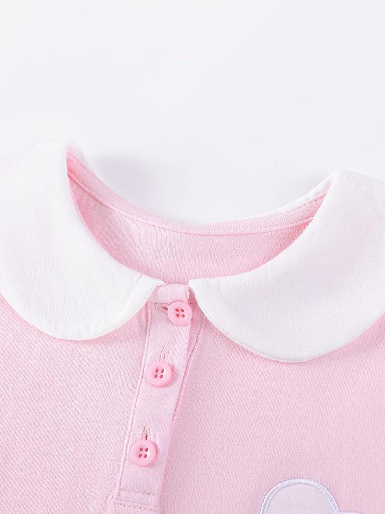 Милый летний комплект для девочек Little Maven, двухпредметный, в европейском стиле