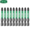 LAOA 1/4" Магнитные ударные биты для отвертки Phillips