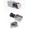 5882-45ZY Turbo Worm Reducer Motor 12V24V Super Self-Locking Metal Gear D-Type Large Torque Adjustable Speed Brushed DC Motor