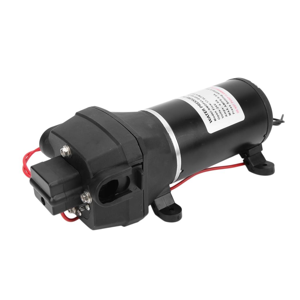 Electric Diaphragm Water Pump Low Noise Power Consumption 24V 6.0A 4.5GPM 40PSI 2.8BAR