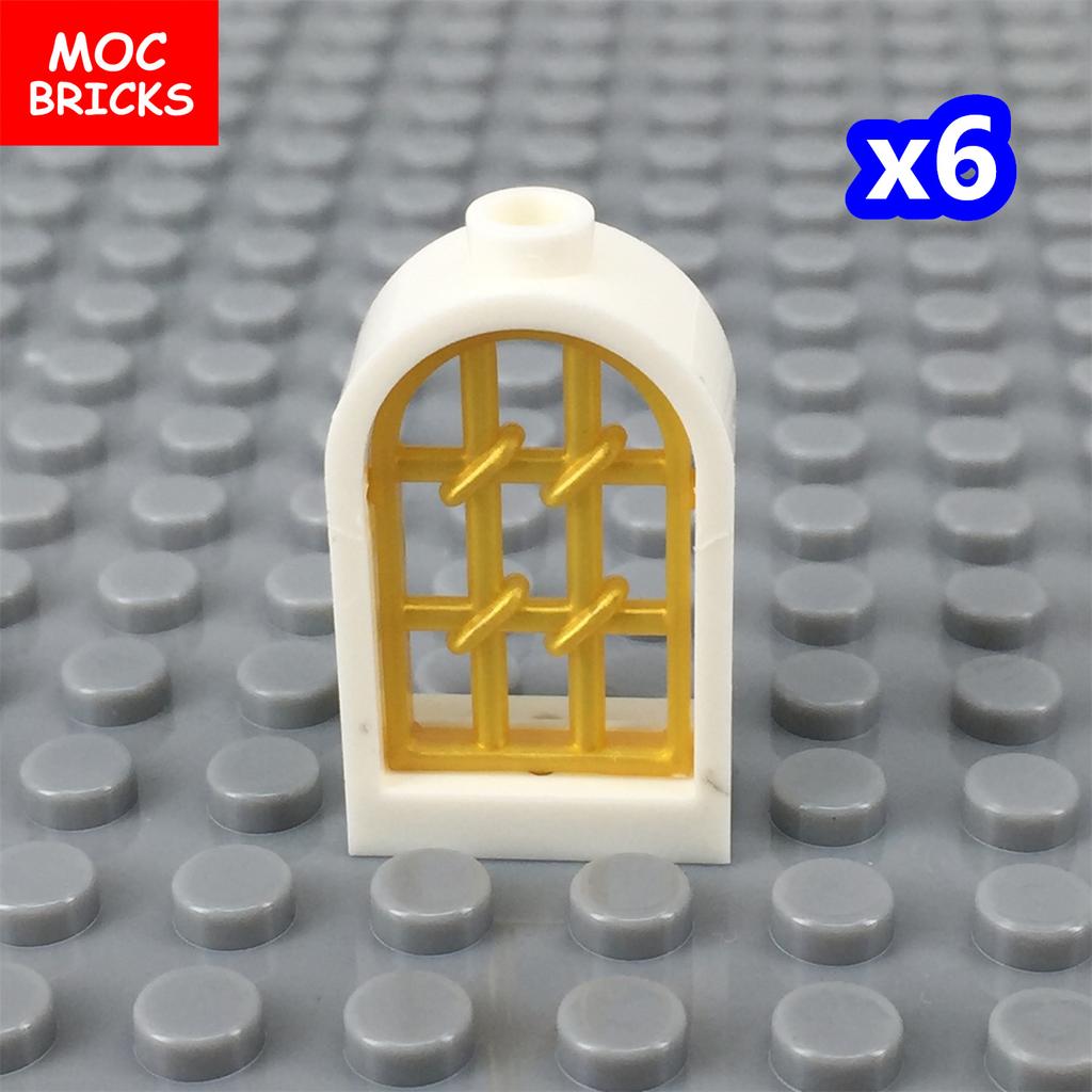 MOC Кубики Городской Дом Окно 1x2x3 1x2x2 30044 60607 Образовательные Собранные Строительные Блоки Модель Архитектура Детские Игрушки