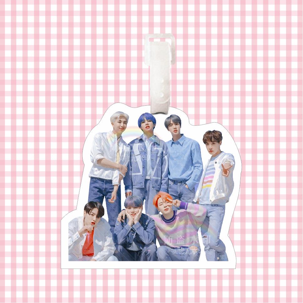 BTS Bangtan Boys Группа Бирка для багажа и Брелок Подвеска для рюкзака