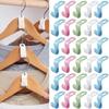 10pcs Clothes Hanger Connector Hooks, Space Saving Hanger Extender Closet Organizer