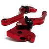 MAXIMA SELECT Brake and Clutch Lever Set and with Adjustable Angle Function for Majesty Cygnus and SMAX (Left Right) (Red) S, X, SR, BW'S, R,
