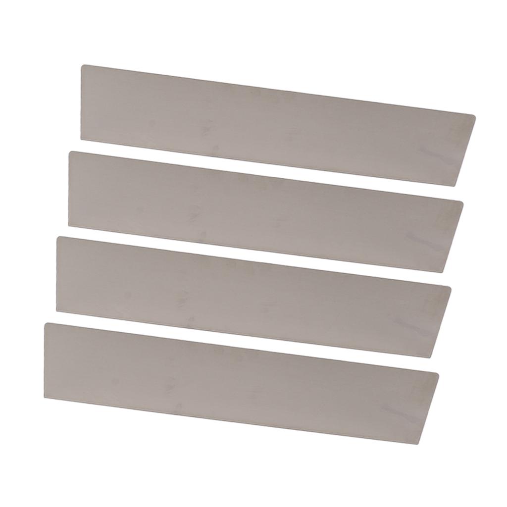 4 шт. Дождевой желоб для сбора воды, Алюминиевый дождевой отвод, Защита от брызг с 32 винтами для крыши