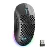 TMKB M1 Игровая 24000 Оптическая 3 Режима Подключения 180 Часов Непрерывной Легкая Сотовая 6 RGB Совместимая Мышь, Беспроводная, DPI, Сенсор,