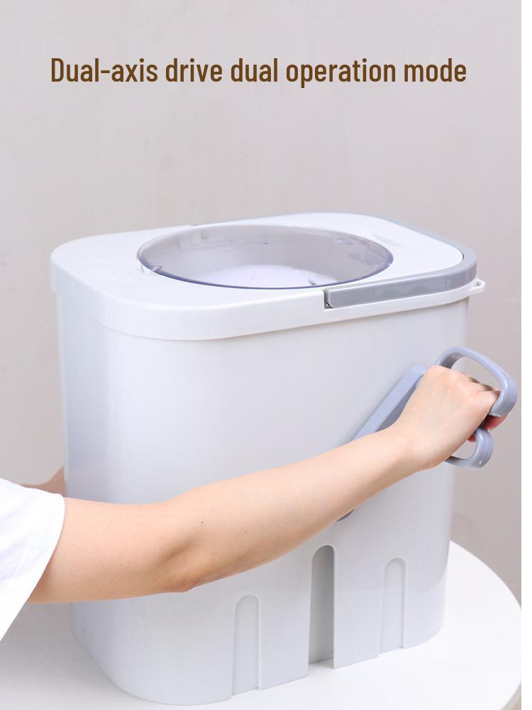 Портативная ручная стиральная машина для общежитий - Не требует электричества, идеально подходит для носков и нижнего белья