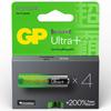 GP AA 1.5V Ultra Alkaline Batteries 4-Pack CN plug (adapter included)