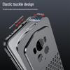 Honor Magic6 Pro Porsche Aluminum Alloy Case with Heat Dissipation & Metal Snap Button